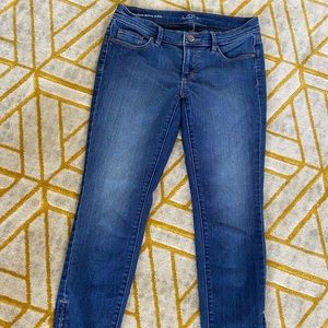 Loft Ankle Crop Skinny Jeans